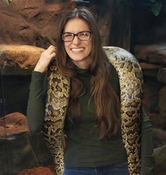 Photo of 2023 Detroit River Hawk Watch count apprentice Sabrina Salome